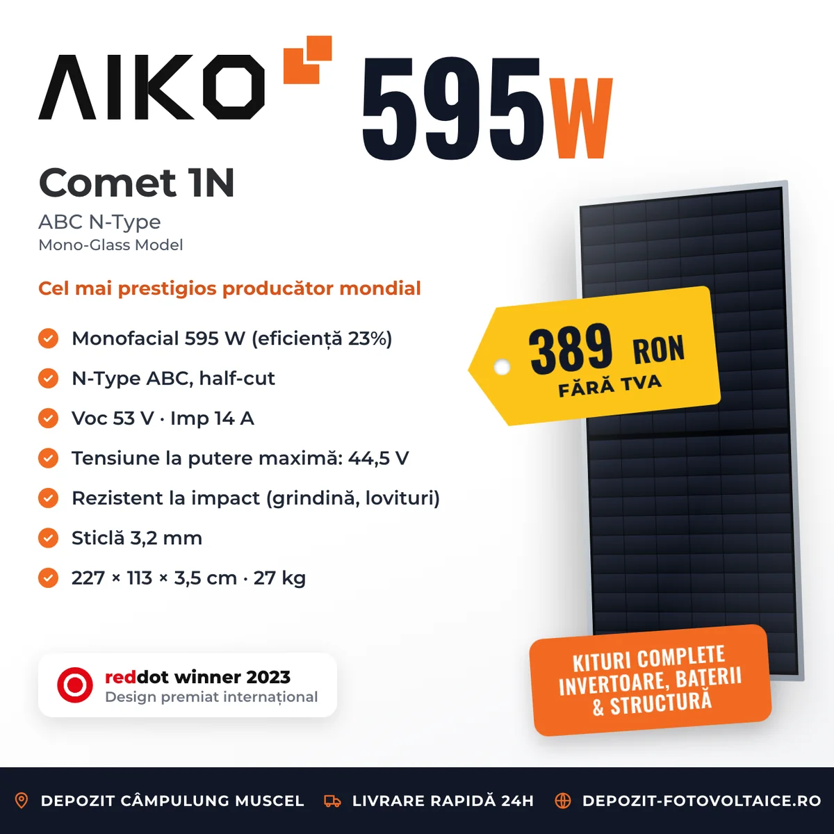 AIKO Comet 1N 595W N-Type
