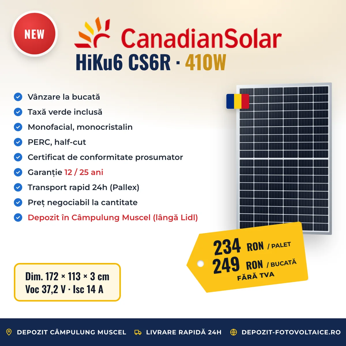 Canadian Solar HiKu6 CS6R 410W